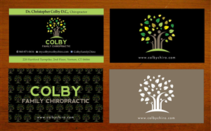 Design de Papeterie par Sbss pour Colby Family Chiropractic DBA South Windsor Neck & Back | Design : #1526912