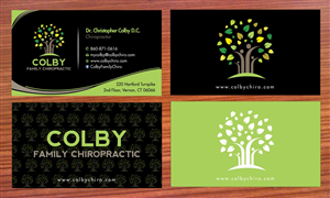 Design de Papeterie par Sbss pour Colby Family Chiropractic DBA South Windsor Neck & Back | Design : #1526914