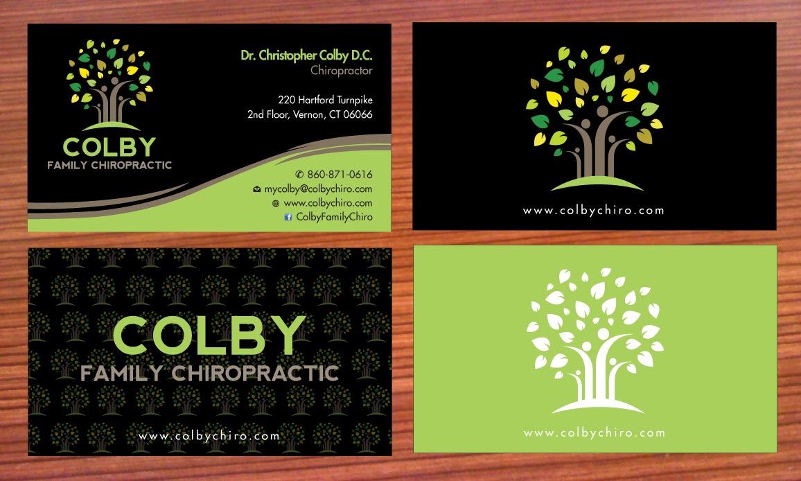 Stationery Design by Sbss for Colby Family Chiropractic DBA South Windsor Neck & Back | Design #1526915