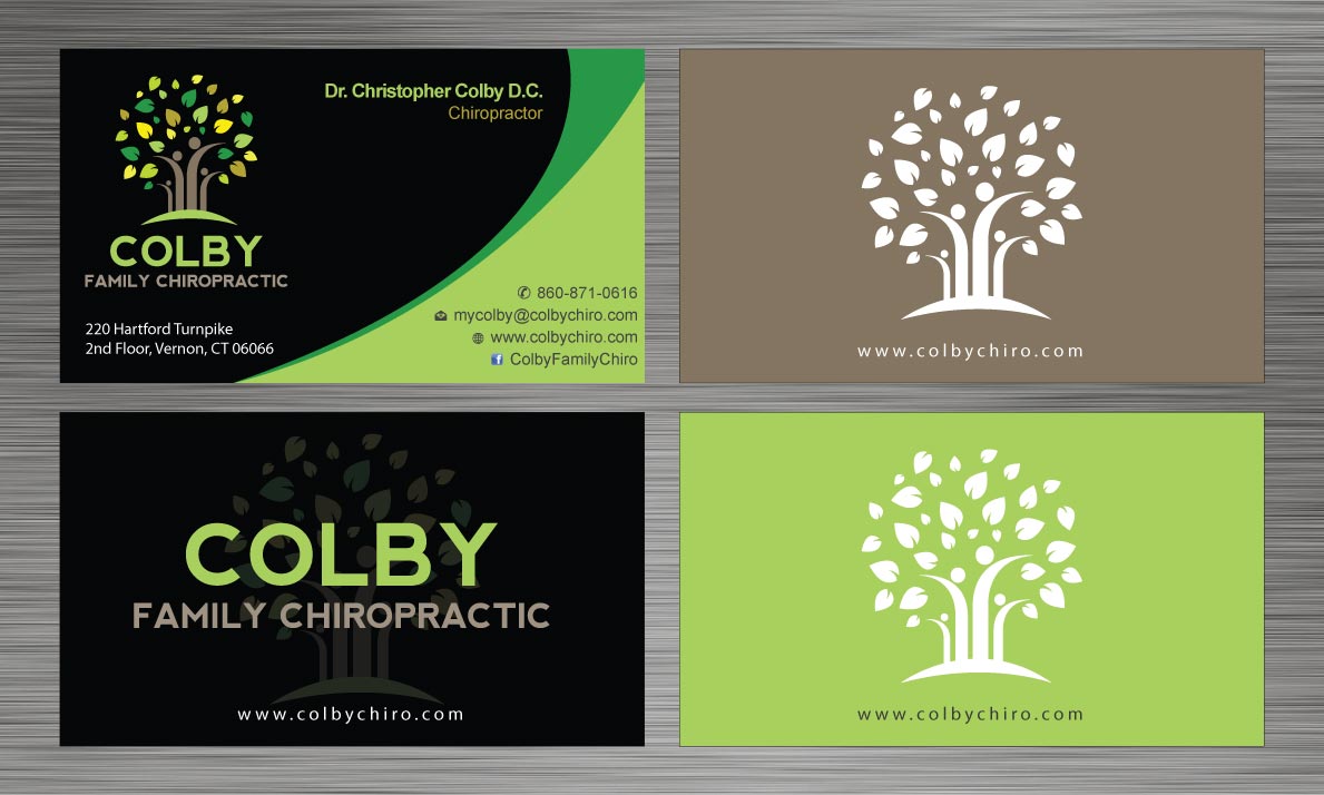 Diseño de Papelería por Sbss para Colby Family Chiropractic DBA South Windsor Neck & Back | Diseño #1528276