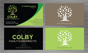 Design de Papeterie par Sbss pour Colby Family Chiropractic DBA South Windsor Neck & Back | Design : #1528276