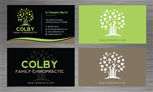 Design de Papeterie par Sbss pour Colby Family Chiropractic DBA South Windsor Neck & Back | Design : #1528284