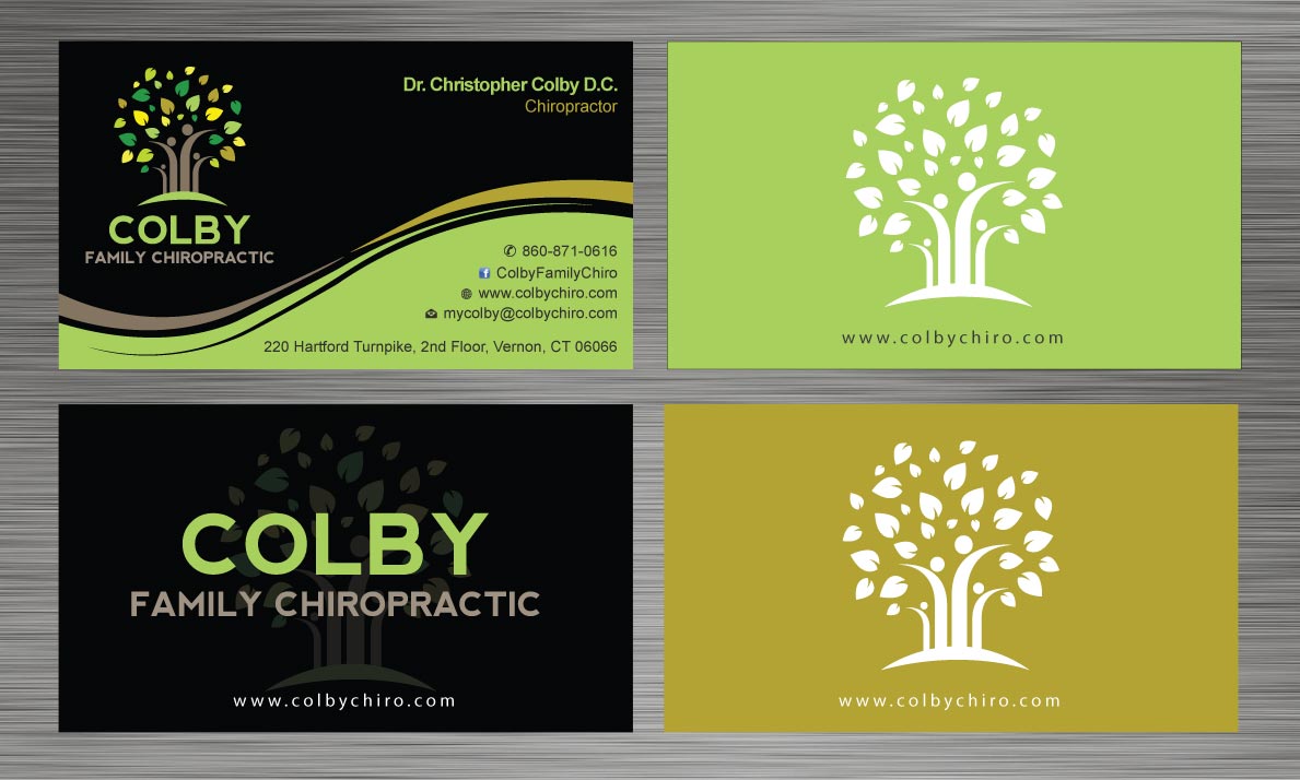 Diseño de Papelería por Sbss para Colby Family Chiropractic DBA South Windsor Neck & Back | Diseño #1528285