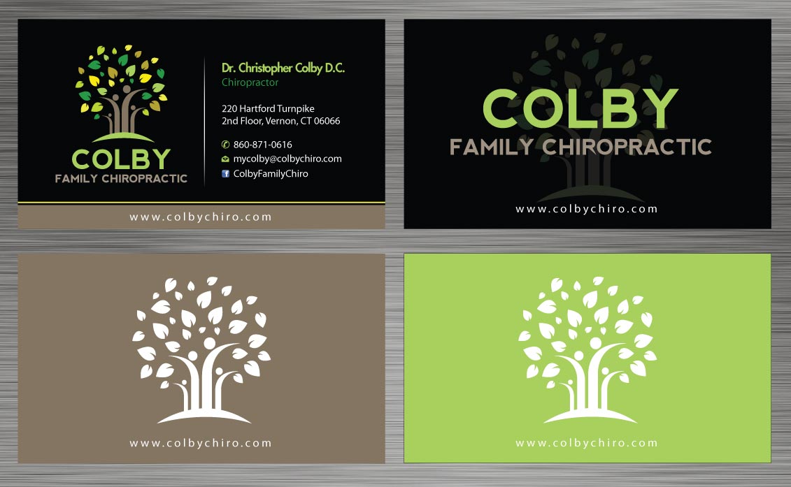 Design de Papeterie par Sbss pour Colby Family Chiropractic DBA South Windsor Neck & Back | Design #1528300
