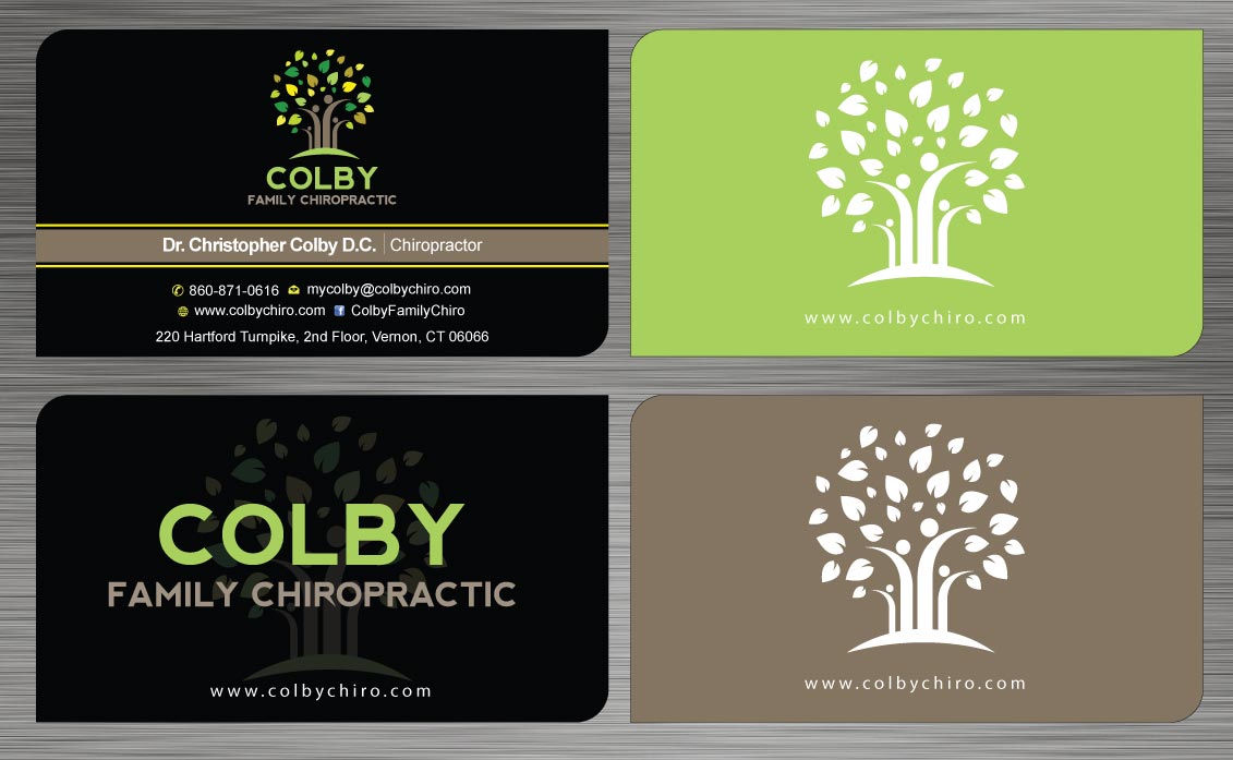 Diseño de Papelería por Sbss para Colby Family Chiropractic DBA South Windsor Neck & Back | Diseño #1528302