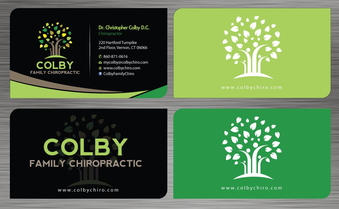 Design de Papeterie par Sbss pour Colby Family Chiropractic DBA South Windsor Neck & Back | Design #1528303