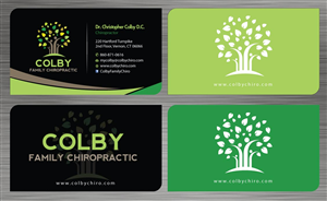 Design de Papeterie par Sbss pour Colby Family Chiropractic DBA South Windsor Neck & Back | Design : #1528303