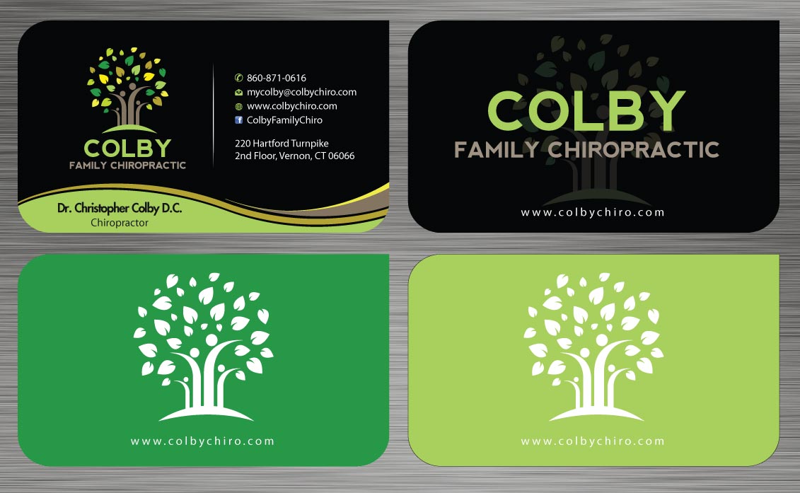 Diseño de Papelería por Sbss para Colby Family Chiropractic DBA South Windsor Neck & Back | Diseño #1528305
