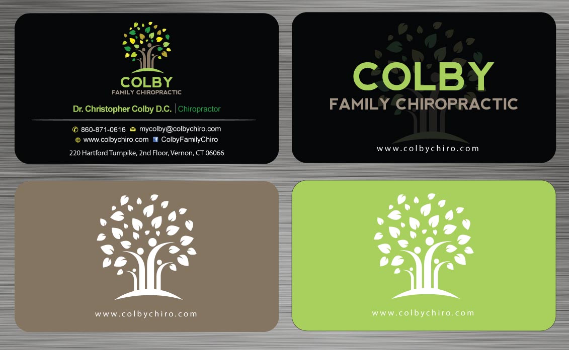 Diseño de Papelería por Sbss para Colby Family Chiropractic DBA South Windsor Neck & Back | Diseño #1528363