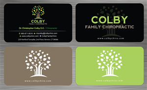 Design de Papeterie par Sbss pour Colby Family Chiropractic DBA South Windsor Neck & Back | Design : #1528363