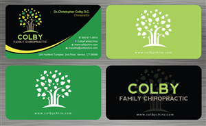 Design de Papeterie par Sbss pour Colby Family Chiropractic DBA South Windsor Neck & Back | Design : #1528369