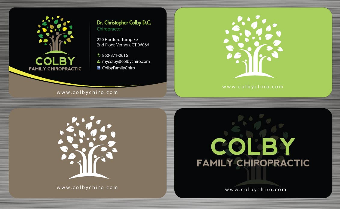 Diseño de Papelería por Sbss para Colby Family Chiropractic DBA South Windsor Neck & Back | Diseño #1528373