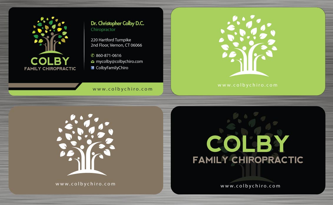Diseño de Papelería por Sbss para Colby Family Chiropractic DBA South Windsor Neck & Back | Diseño #1528374