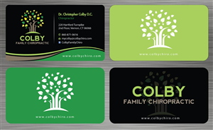 Design de Papeterie par Sbss pour Colby Family Chiropractic DBA South Windsor Neck & Back | Design : #1528381