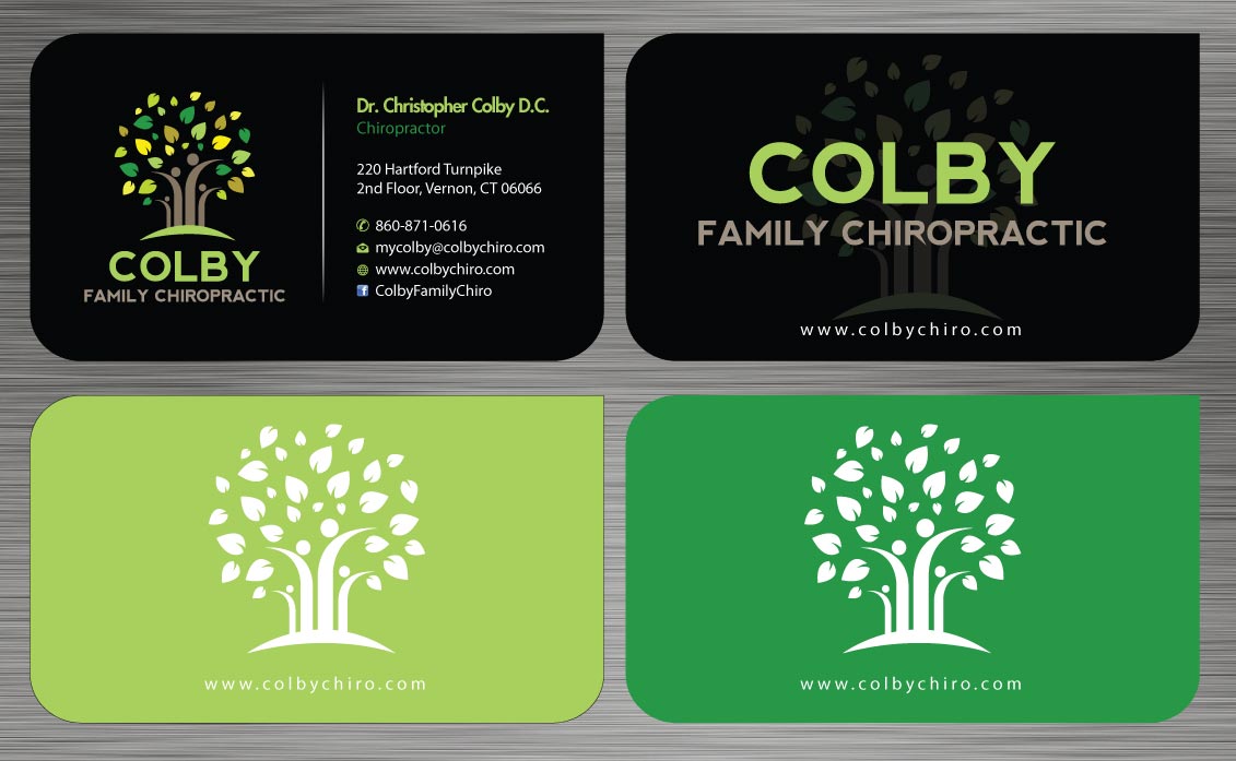 Diseño de Papelería por Sbss para Colby Family Chiropractic DBA South Windsor Neck & Back | Diseño #1528383