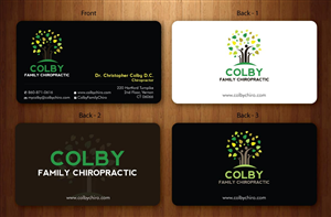 Design de Papeterie par Sbss pour Colby Family Chiropractic DBA South Windsor Neck & Back | Design : #1528493