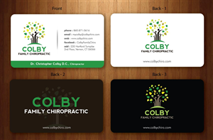 Design de Papeterie par Sbss pour Colby Family Chiropractic DBA South Windsor Neck & Back | Design : #1528660