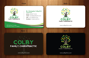 Design de Papeterie par Sbss pour Colby Family Chiropractic DBA South Windsor Neck & Back | Design : #1528736