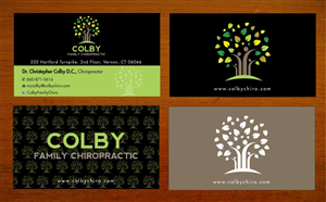 Design de Papeterie par Sbss pour Colby Family Chiropractic DBA South Windsor Neck & Back | Design : #1528798