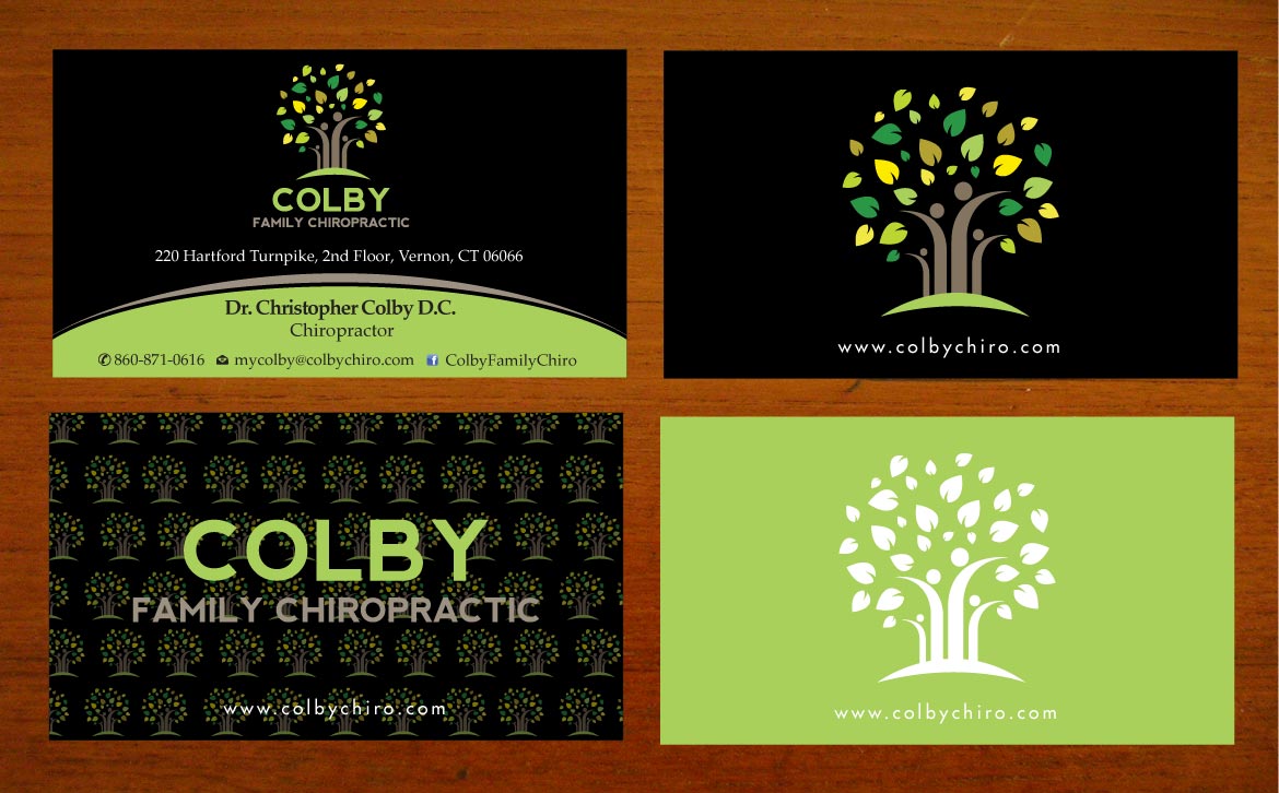 Design de Papeterie par Sbss pour Colby Family Chiropractic DBA South Windsor Neck & Back | Design #1528800