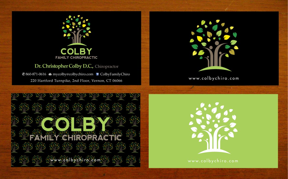 Design de Papeterie par Sbss pour Colby Family Chiropractic DBA South Windsor Neck & Back | Design #1528802