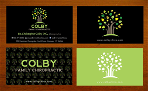 Design de Papeterie par Sbss pour Colby Family Chiropractic DBA South Windsor Neck & Back | Design : #1528802
