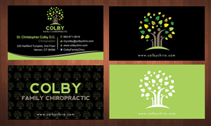 Design de Papeterie par Sbss pour Colby Family Chiropractic DBA South Windsor Neck & Back | Design : #1528803