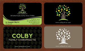 Design de Papeterie par Sbss pour Colby Family Chiropractic DBA South Windsor Neck & Back | Design : #1528814