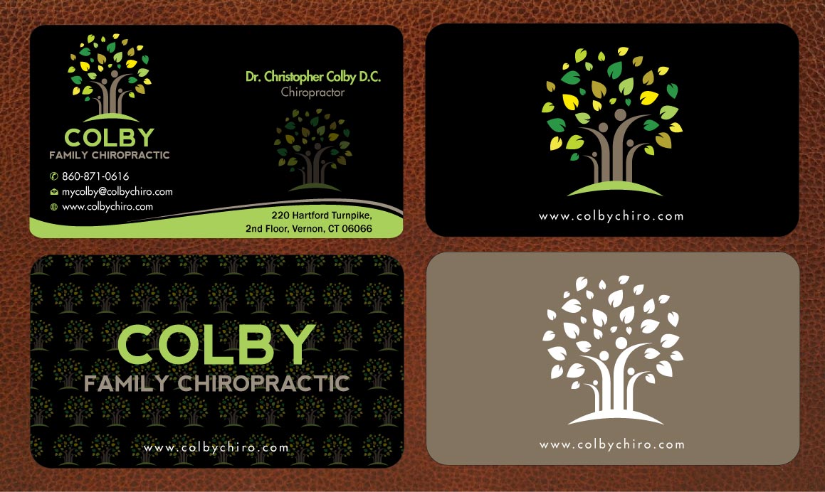 Design de Papeterie par Sbss pour Colby Family Chiropractic DBA South Windsor Neck & Back | Design #1528816