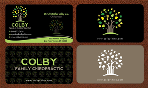 Design de Papeterie par Sbss pour Colby Family Chiropractic DBA South Windsor Neck & Back | Design : #1528816