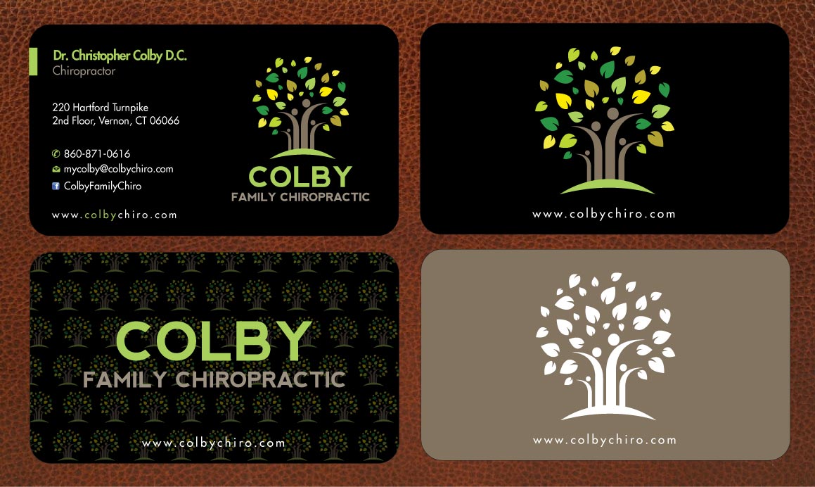 Design de Papeterie par Sbss pour Colby Family Chiropractic DBA South Windsor Neck & Back | Design #1528820