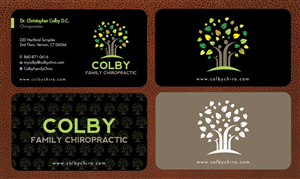 Design de Papeterie par Sbss pour Colby Family Chiropractic DBA South Windsor Neck & Back | Design : #1528820