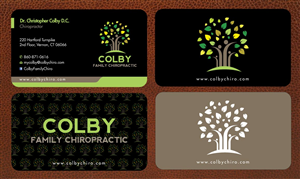 Design de Papeterie par Sbss pour Colby Family Chiropractic DBA South Windsor Neck & Back | Design : #1528829