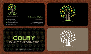 Design de Papeterie par Sbss pour Colby Family Chiropractic DBA South Windsor Neck & Back | Design : #1528835
