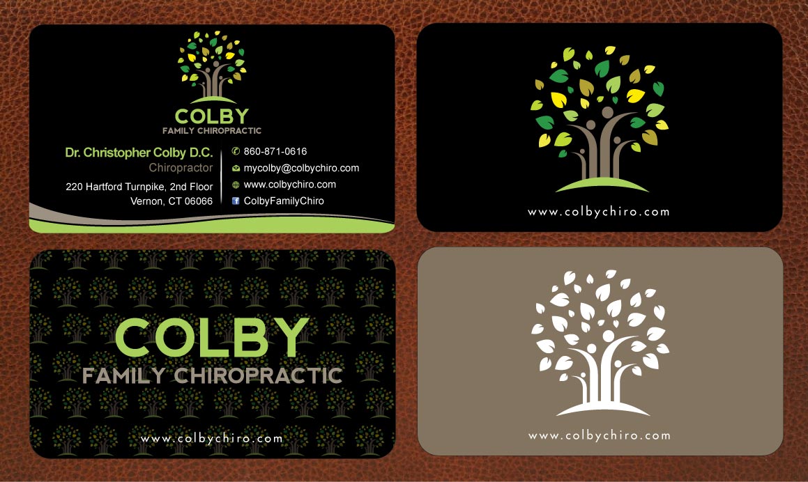 Design de Papeterie par Sbss pour Colby Family Chiropractic DBA South Windsor Neck & Back | Design #1528847