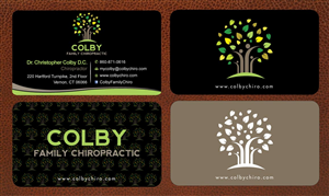 Design de Papeterie par Sbss pour Colby Family Chiropractic DBA South Windsor Neck & Back | Design : #1528847