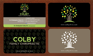 Design de Papeterie par Sbss pour Colby Family Chiropractic DBA South Windsor Neck & Back | Design : #1528851