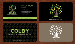 Design de Papeterie par Sbss pour Colby Family Chiropractic DBA South Windsor Neck & Back | Design : #1528859