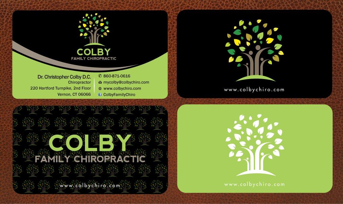 Design de Papeterie par Sbss pour Colby Family Chiropractic DBA South Windsor Neck & Back | Design #1528861