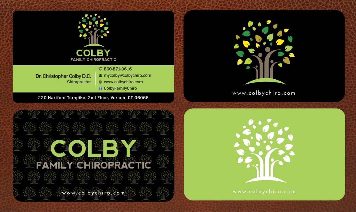 Design de Papeterie par Sbss pour Colby Family Chiropractic DBA South Windsor Neck & Back | Design #1528867