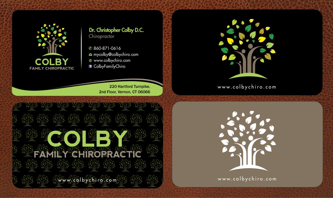 Design de Papeterie par Sbss pour Colby Family Chiropractic DBA South Windsor Neck & Back | Design #1528877