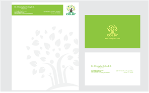 Design de Papeterie par asha pour Colby Family Chiropractic DBA South Windsor Neck & Back | Design : #1612089