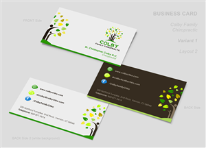 Design de Papeterie par logodentity pour Colby Family Chiropractic DBA South Windsor Neck & Back | Design : #1611468