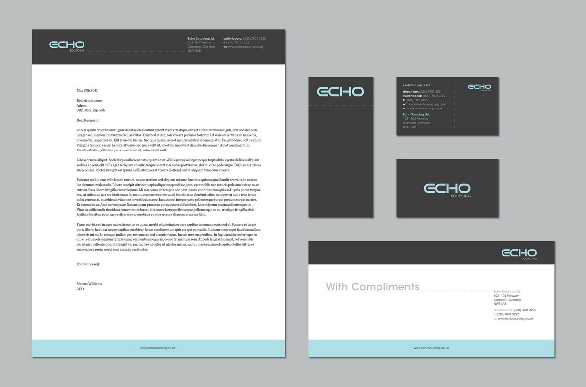 Stationery Design by mareb84 for this project | Design #285537