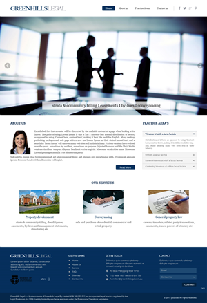 Web Design by pb for this project | Design: #5631102