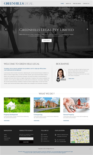 Web Design by pb for this project | Design: #5631105