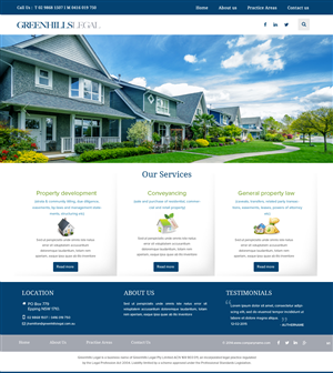 Web Design by pb for this project | Design: #5691951