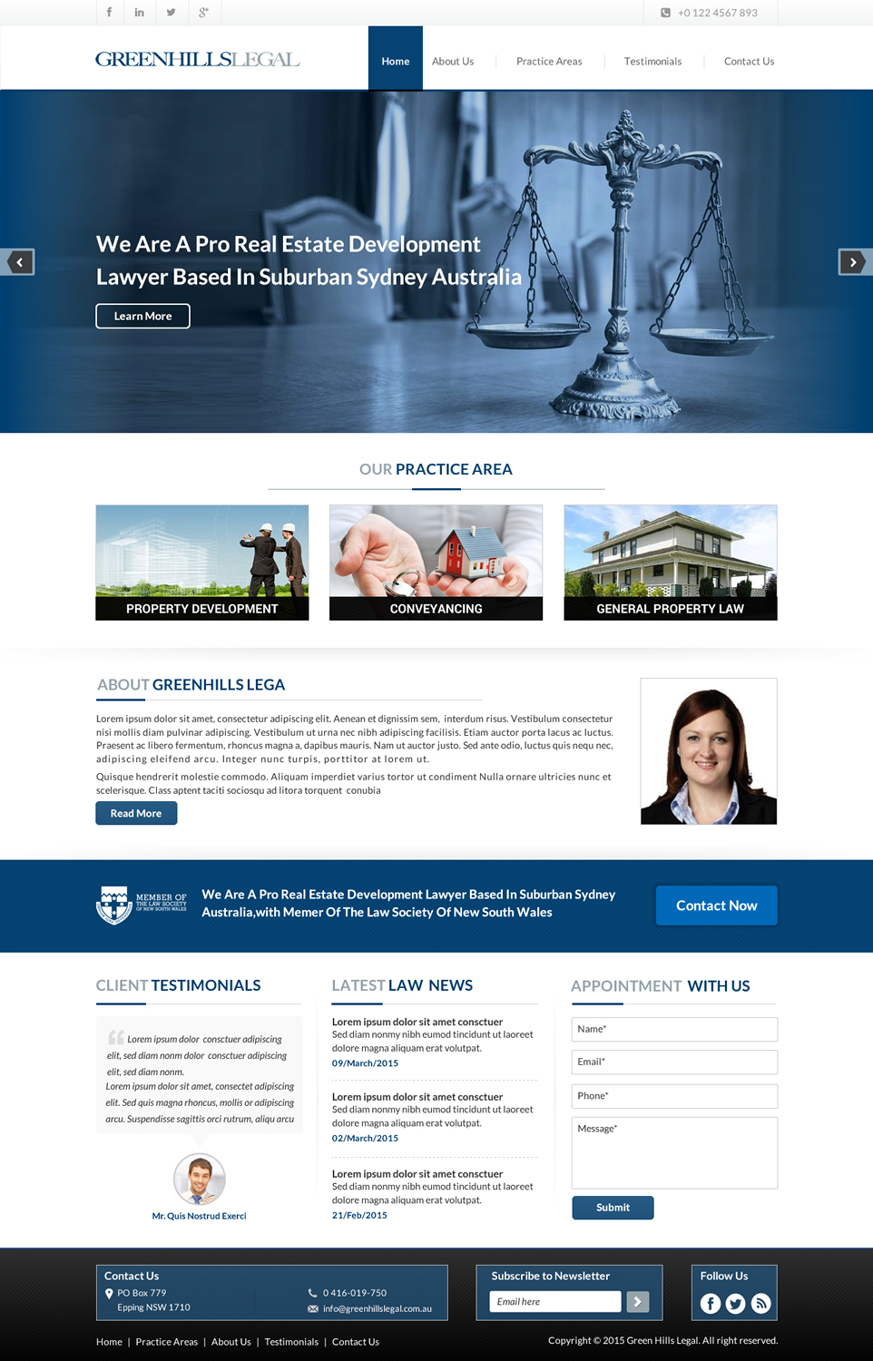 Web Design by Sbss for this project | Design #5647720
