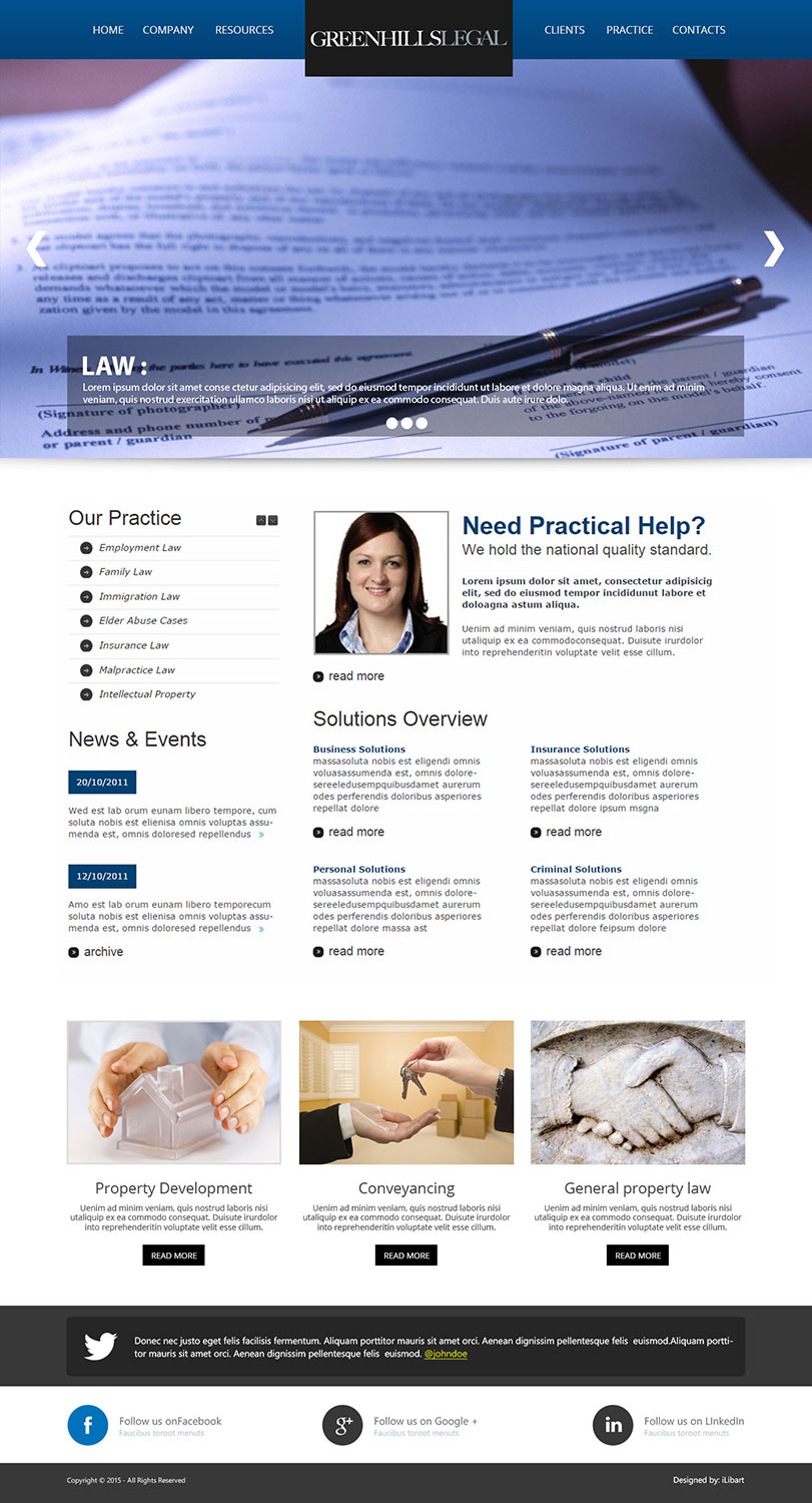 Diseño Web por iLibart para este proyecto | Diseño #5625614