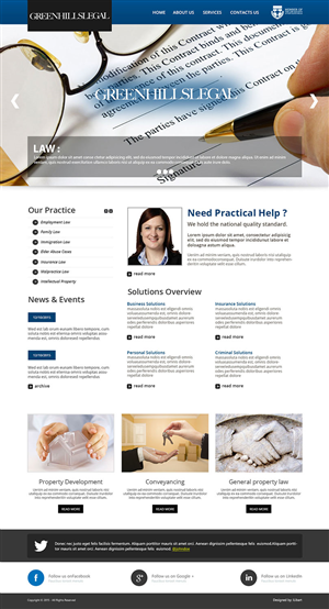 Diseño Web por iLibart para este proyecto | Diseño: #5646620